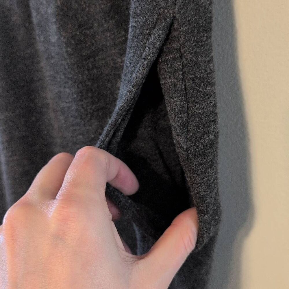 Aerie American Eagle Size S Charcoal Gray Sweatpants Sweats - Picture 3 of 7